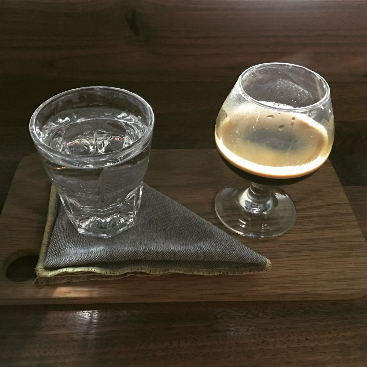 Now that’s a fancy cup of espresso!